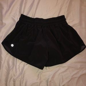 Black Lululemon Shorts - Size 4